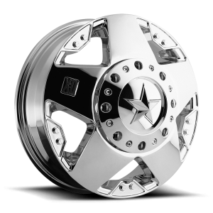 XD - XD XD775 ROCKSTAR 17X6 8X6.5 Chrome - Front|XD77576080299 - Image 2