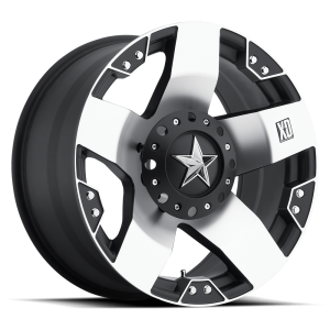 XD - XD XD775 ROCKSTAR 17X8 6X135/5.5 Machined Face With Matte Black Windows|XD77578067510 - Image 2