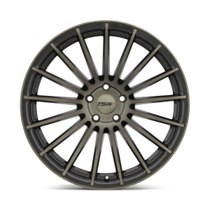TSW - TSW LUCO 17X8 5X4.5 Matte Black W/ Machine Face & Dark Tint|1780LCU405114M76 - Image 4