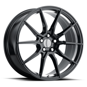 Performance Replicas - Performance Replicas PR193 18X9 5X4.5 Gloss Black Machined|193MS-896530 - Image 2