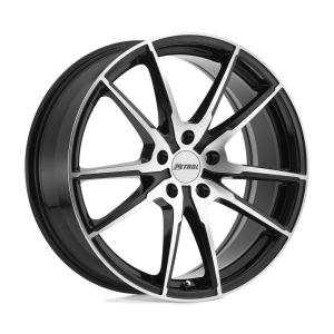 Petrol - Petrol P0A 18X8 5X110 Gloss Black W/ Machined Cut Face|1880P0A405110B72 - Image 2