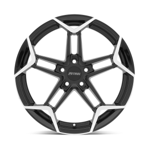 Petrol - Petrol P1A 18X8 5X4.5 Gloss Black W/ Machined Cut Face|1880P1A405114B76 - Image 4