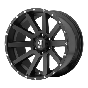 XD XD818 HEIST 16X8 5X4.5 Satin Black|XD81868012710