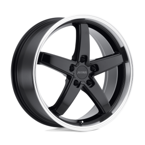 Petrol - Petrol P1B 20X8.5 5X4.5 Gloss Black W/ Machined Cut Lip|2085P1B405114B76 - Image 2