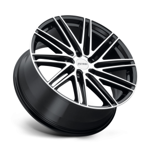 Petrol - Petrol P1C 17X8 5X4.5 Gloss Black W/ Machined Face|1780P1C405114F76 - Image 3