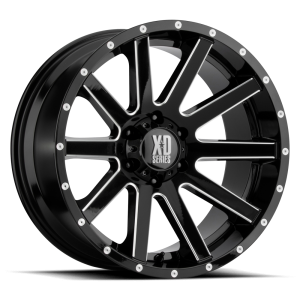 XD - XD XD818 HEIST 22X10 5X5.5 Satin Black Milled|XD81822085912 - Image 2