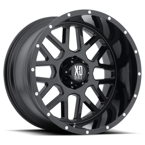 XD - XD XD820 GRENADE 17X8.5 6X5.5 Satin Black|XD82078568700 - Image 2