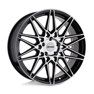 Petrol - Petrol P3C 17X8 5X120 Gloss Black W/ Machined Face|1780P3C355120F76 - Image 2