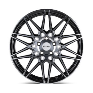 Petrol - Petrol P3C 17X8 5X120 Gloss Black W/ Machined Face|1780P3C355120F76 - Image 4