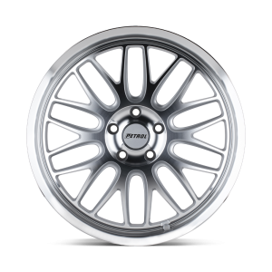 Petrol - Petrol P4C 20X8.5 5X4.25 Silver W/ Machined Face & Lip|2085P4C405108S72 - Image 4