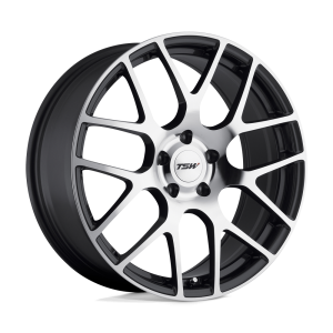 TSW - TSW NURBURGRING 21X10.5 5X120 Gunmetal W/ Mirror Cut Face|2105NUR355120S76 - Image 2