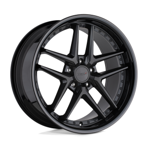 TSW - TSW PREMIO 20X10 5X4.5 Matte Black W/ Gloss Black Lip|2010REM255114B76 - Image 2