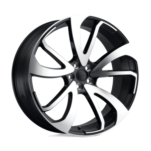 RedBourne - RedBourne VINCENT 22X10.5 5X120 Gloss Black W/ Mirror Cut Face - Directional|2205VCT325120F72R - Image 2