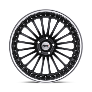 TSW - TSW SILVERSTONE 17X8 5X120 Gloss Black W/ Mirror Cut Lip|1780SIL205120B76 - Image 4