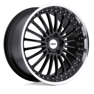 TSW - TSW SILVERSTONE 18X8 5X112 Gloss Black W/ Mirror Cut Lip|1880SIL455112B72 - Image 2
