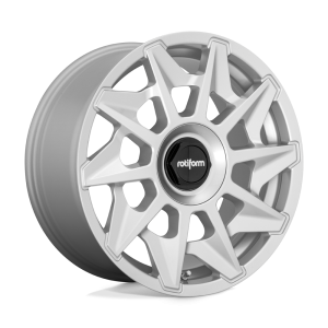 Rotiform 1PC - Rotiform 1PC R124 CVT 19X8.5 5X112/120 Gloss Silver|R124198525+35 - Image 2