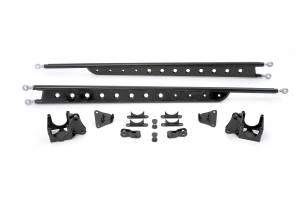 Fabtech SUPER DUTY TRCTN BARS BLACK FTS62003BK