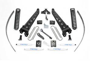 Fabtech 8" RAD ARM SYS W/COILS & PERF SHKS 05-07 FORD F350 4WD K20152