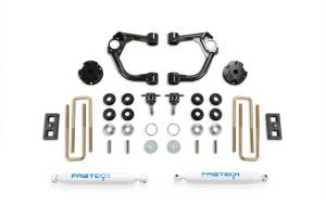 Fabtech - Fabtech 3.5" BJ UCA SYS W/ PERF SHKS 2019 FORD RANGER 4WD W/O INTRUSION BEAM KIT K2322 - Image 2