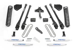 Fabtech - Fabtech 6" 4LINK SYS W/COILS & PERF SHKS 17-20 FORD F250/F350 4WD GAS K2257 - Image 2