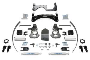 Fabtech - Fabtech 6" BASIC SYS W/ PERF SHKS 14-18 GM K1500 P/U W/ OE ALM OR STMP STL UCA K1068 - Image 2