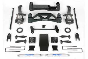 Fabtech 6" BASIC SYS W/FRT SHK EXTNS & PERF RR SHKS 04-08 FORD F150 4WD V8 ONLY K2116