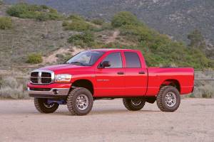 Fabtech 6" BASIC SYS W/PERF SHKS 06-08 DODGE 1500 4WD K3016