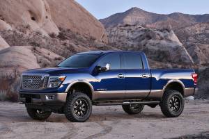 Fabtech 6" BASIC SYS W/STEALTH 2014-17 NISSAN TITAN 4WD K6008M
