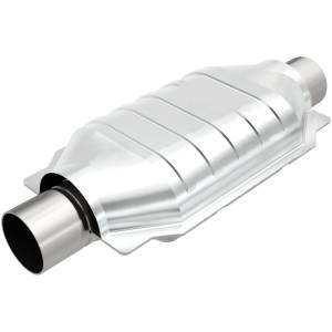 MagnaFlow Exhaust Products - MagnaFlow Exhaust Products HM Grade Universal Catalytic Converter - 2.25in. 99555HM - Image 2