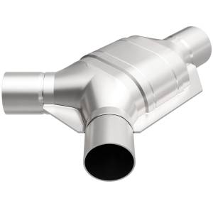 MagnaFlow Exhaust Products - MagnaFlow Exhaust Products Standard Grade Universal Catalytic Converter - 2.25in. 91042 - Image 2