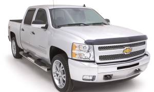 Lund - Lund 6Inch-Oval Straight Nerf Bars; Composite; Chrome 22368768 - Image 3