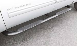 Lund - Lund 4 In Oval Bent Nerf Bars; Stainless Steel; Polished 23294785 - Image 2