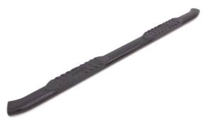 Lund 5 In Curved Oval Nerf Bars; Stainless Steel; Black 24289007