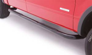Lund - Lund 3 In Round Bent Nerf Bars; Steel; Black 23047423 - Image 2