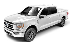 Bushwacker Fender Flares OE Style Color Oxford White Smooth Finish 4 Pc 20948-12