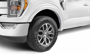 Bushwacker - Bushwacker Fender Flares OE Style Color Oxford White Smooth Finish 4 Pc 20948-12 - Image 2