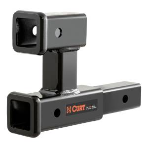 CURT Dual Receiver Extender (2" Shank, 3,500 lbs, 5-13/16" Rise) 45792