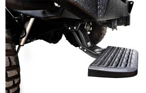 AMP Research - AMP Research Bedstep Flp Dwn Bmpr Stp 07-18 Jeep Wrangler JK 75311-01A - Image 2