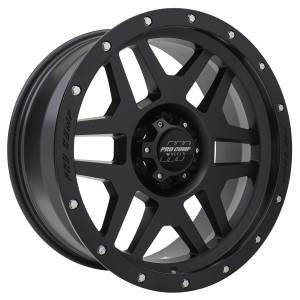 Pro Comp Wheels - Pro Comp Wheels Phaser Satin Black 20x9 6x5.5 4.5BS Offset -12mm Cap P/N 5041635000 5041-298345 - Image 2