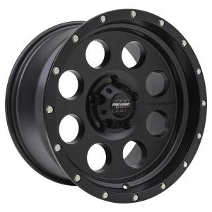 Pro Comp Wheels - Pro Comp Wheels Proxy Satin Black 17x9 5x5.5 4.75BS Offset -6mm Cap P/N 504442500 5045-7985 - Image 2