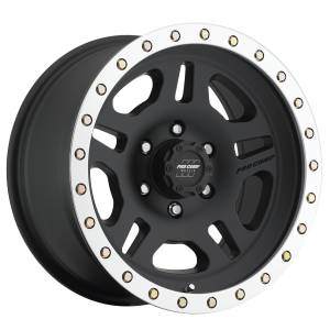 Pro Comp Wheels - Pro Comp Wheels La Paz Satin Black Machined 17x8.5 6x5.5 4.75BS Offset 0mm Cap P/N 502942500 5129-78583 - Image 2