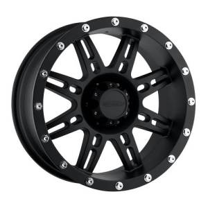 Pro Comp Wheels Prodigy Satin Black 18x9 8x170 5BS Offset 0mm Cap P/N 504651502 7046-8970