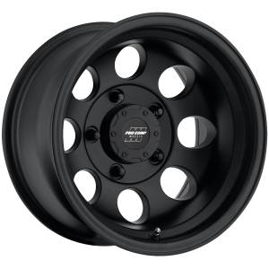Pro Comp Wheels - Pro Comp Wheels Vintage Matte Black 16x8 5x5 4BS Offset -12mm Cap P/N 8327041 7069-6873 - Image 2
