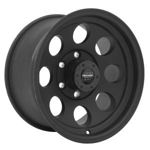 Pro Comp Wheels - Pro Comp Wheels Vintage Matte Black 16x8 6x5.5 4BS Offset -12mm Cap P/N 8425041 7069-6883 - Image 2