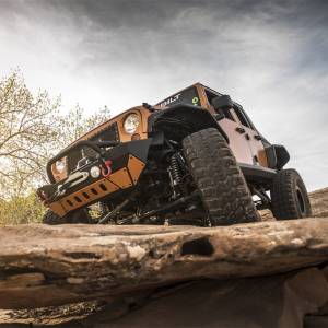 Smittybilt - Smittybilt 07 - 16 Jeep Wrangler JK 2 and 4 Door Flux Flare Front 76838 - Image 2