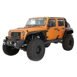 Smittybilt - Smittybilt 07 - 16 Jeep Wrangler JK 2 and 4 Door Flux Flare Front 76838 - Image 8