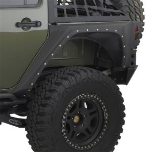 Smittybilt XRC Rear Corner Guards - Black Textured 76882