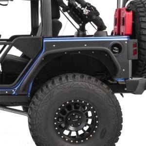 Smittybilt - Smittybilt XRC FLAT ARMOR SKINS REAR - BLACK TEXTURED 76982 - Image 4