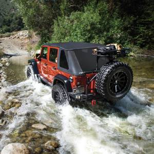 Smittybilt - Smittybilt Bowless Combo Top Kit W/Tinted Windows- Black Diamond, 07-18 Wrangler(JK) 4 Door 9083135K - Image 5