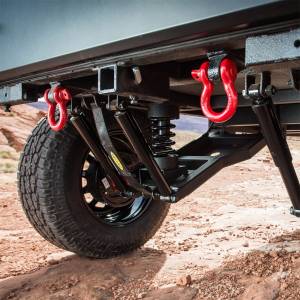 Smittybilt - Smittybilt D-RING - 3/4 IN 4.75 TON RATING - RED GLOSS 13047R - Image 4